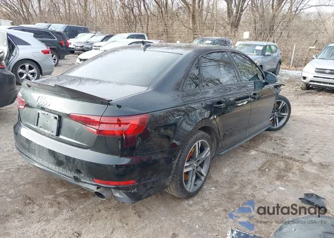 2018 Audi A4 2.0T Premium/2.0T Tech Premium from USA, damaged, VIN WAUENAF49JN016268